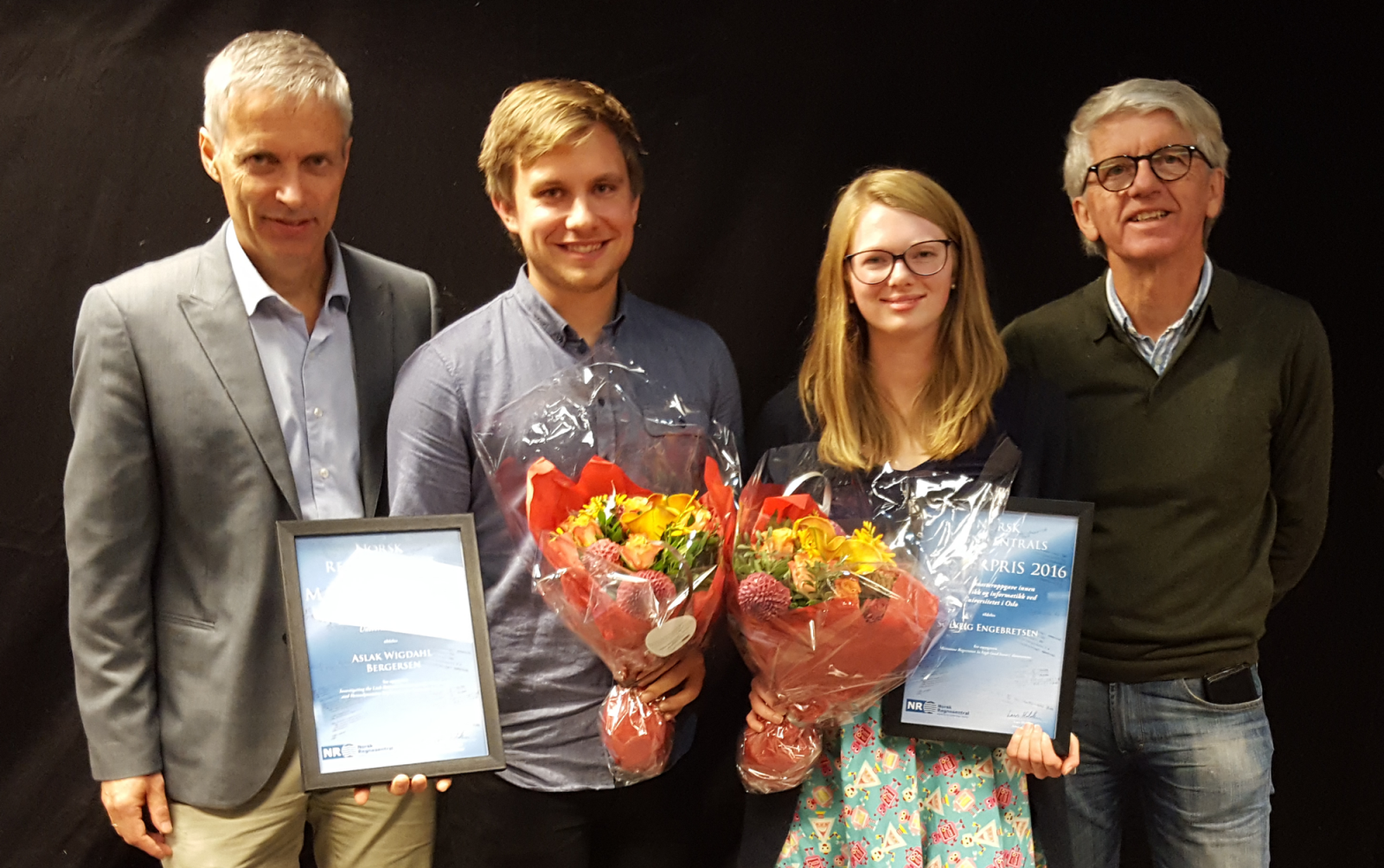 Lars Holden, Alsak Wigdahl Bergersen, Solveig Engebretsen og Arne Maus.